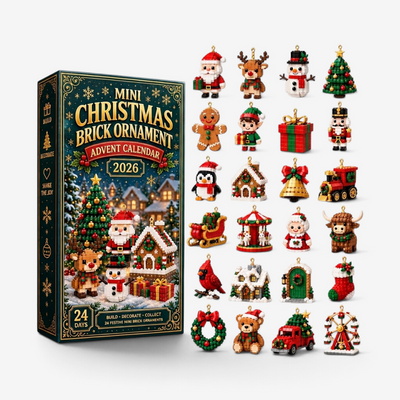 Christmas Advent Calendar – 24 Buildable Mini Figures