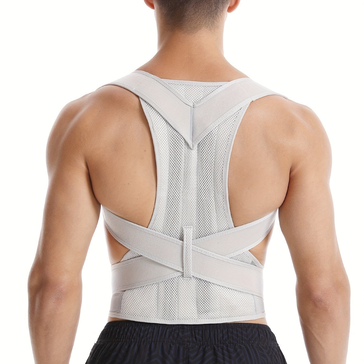 Posture Support – Adjustable Breathable Back Support Brace