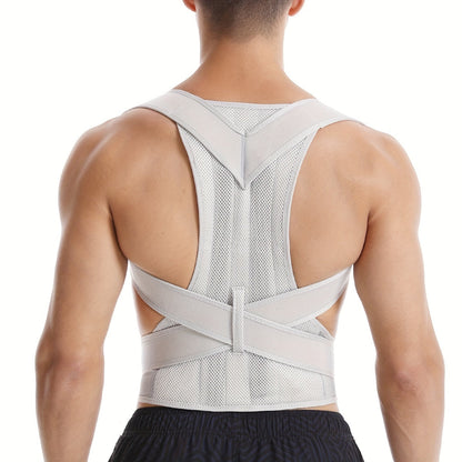 Posture Support – Adjustable Breathable Back Support Brace