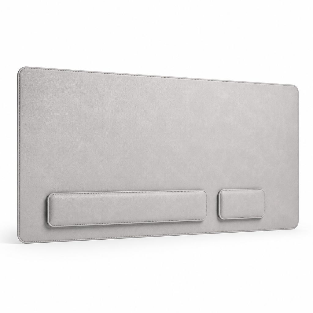 Desk Pad Set – 3-Piece Mat with Wrist Rests