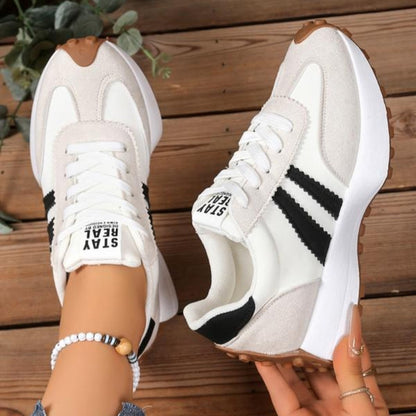 Women's platform sneakers colour options