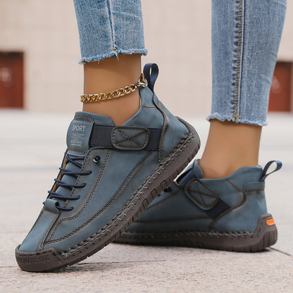 Women's cushioned comfort slip-on trainers