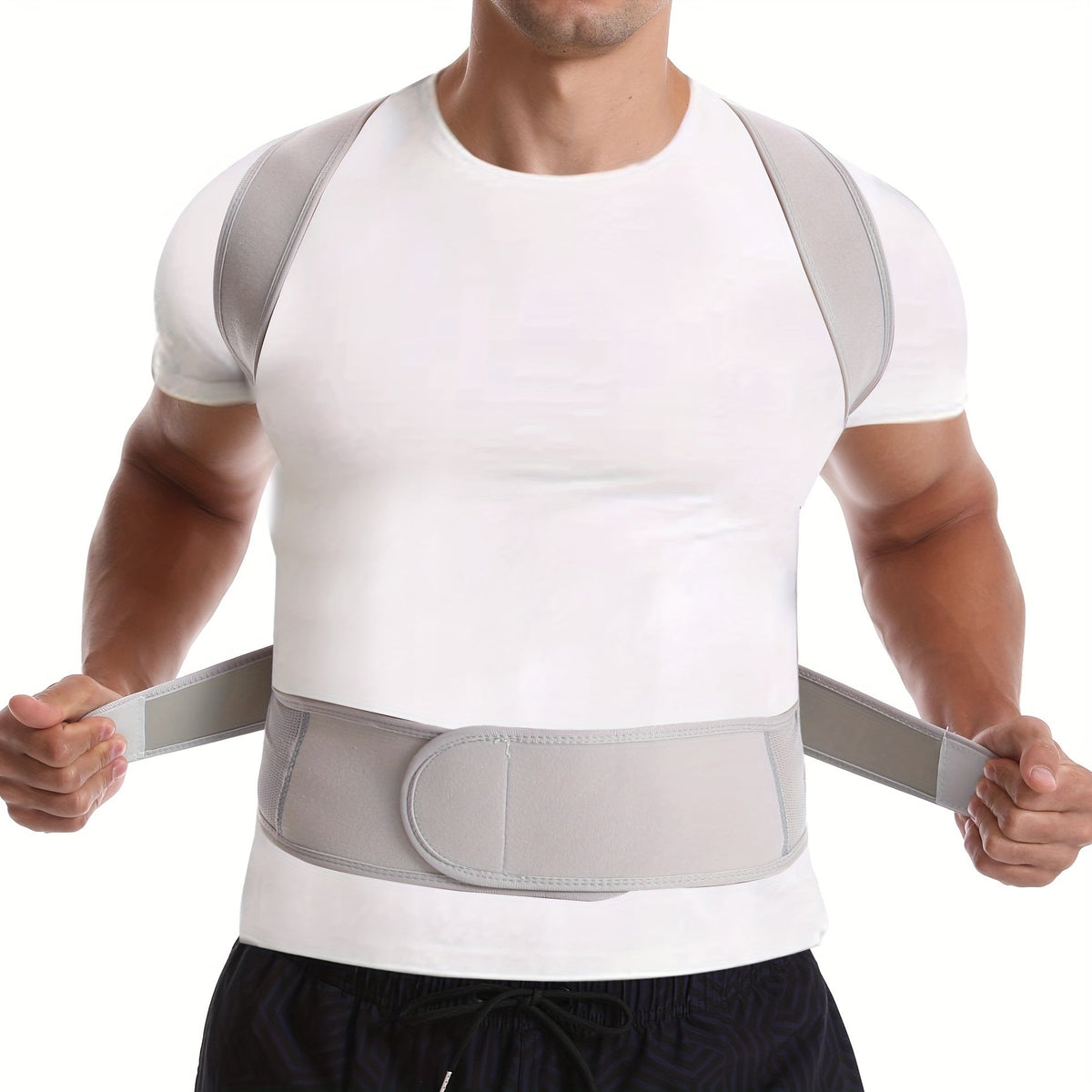 Posture Support – Adjustable Breathable Back Support Brace