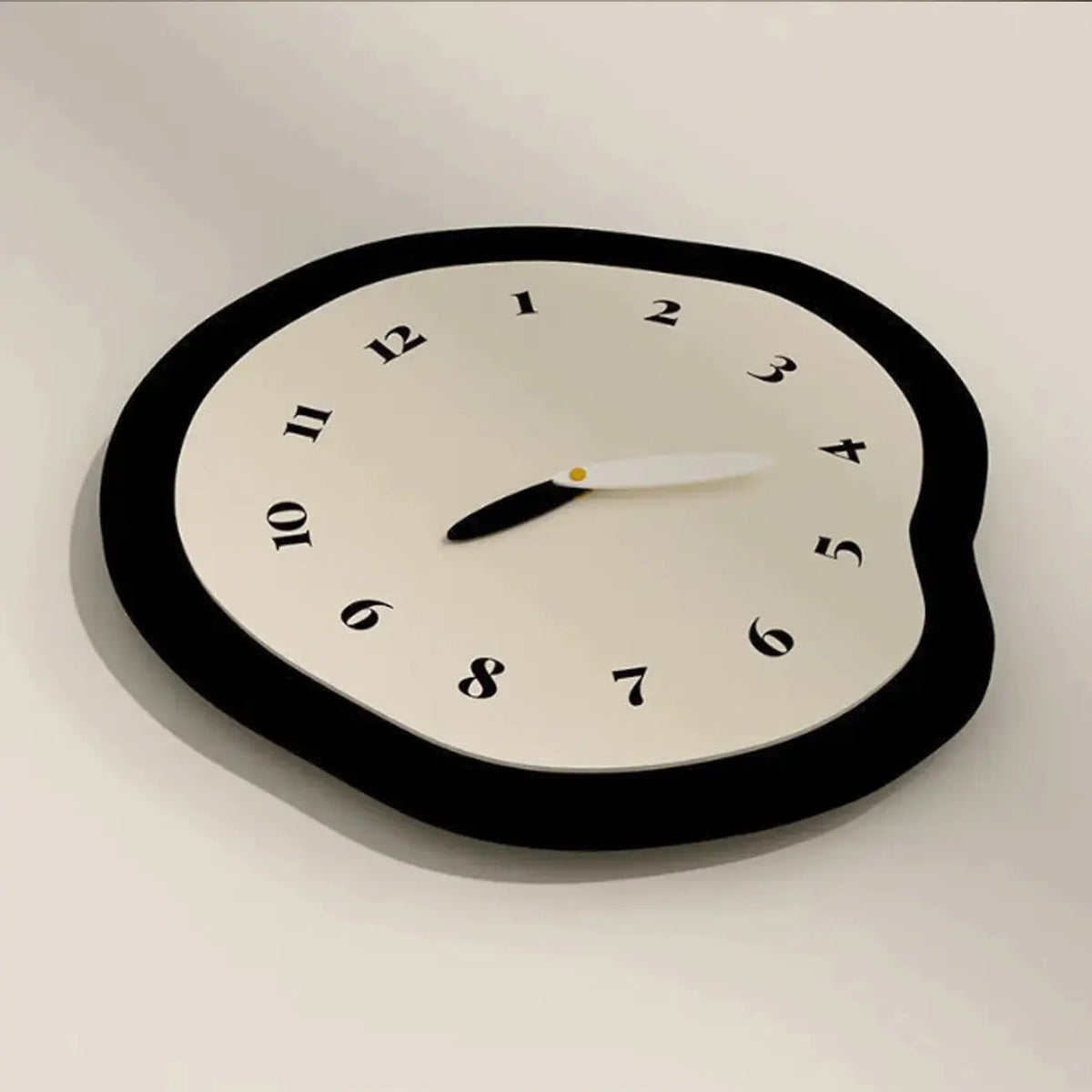 Silent Wall Clock – Modern Abstract Non-Ticking Clock