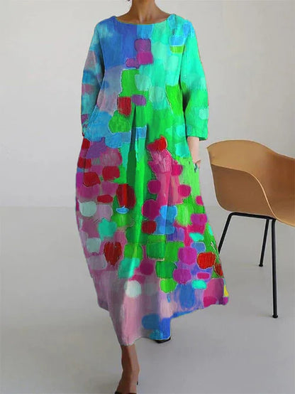 Women's lightweight floral summer dress