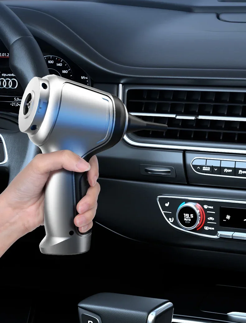 Cordless mini handheld car and home vacuum