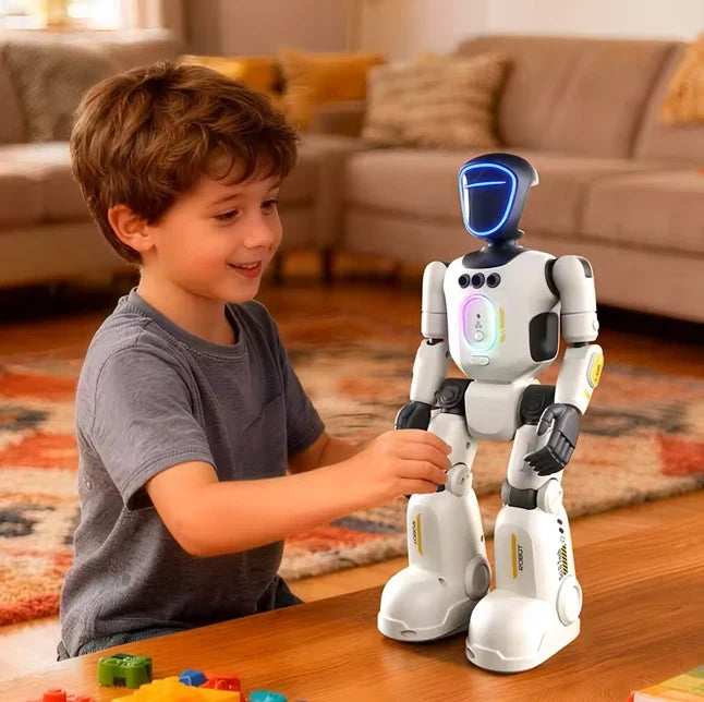 Interactive humanoid toy robot