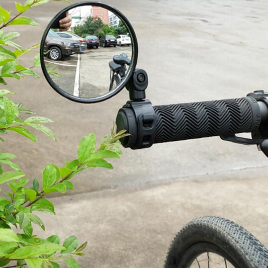 360° Bike Mirror – Adjustable Handlebar Rear-View Cycling Mirror