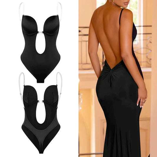 Women's backless sculpting bodysuit shapewear