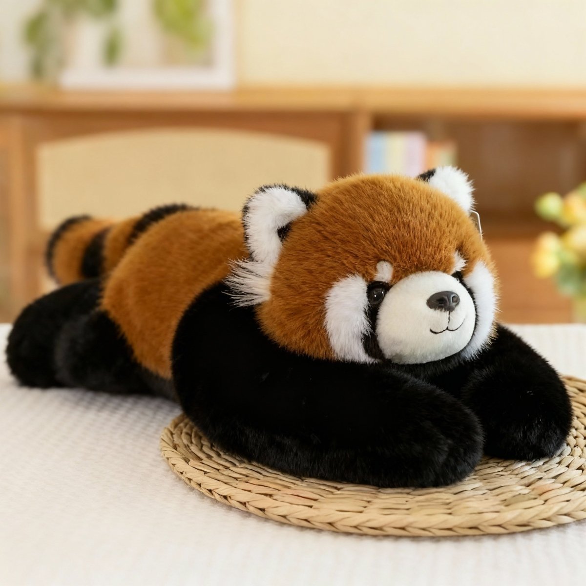 Long-arm plush cuddly animal toy