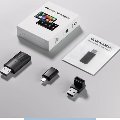Wireless Car Adapter – CarPlay & Android Auto Connect Dongle