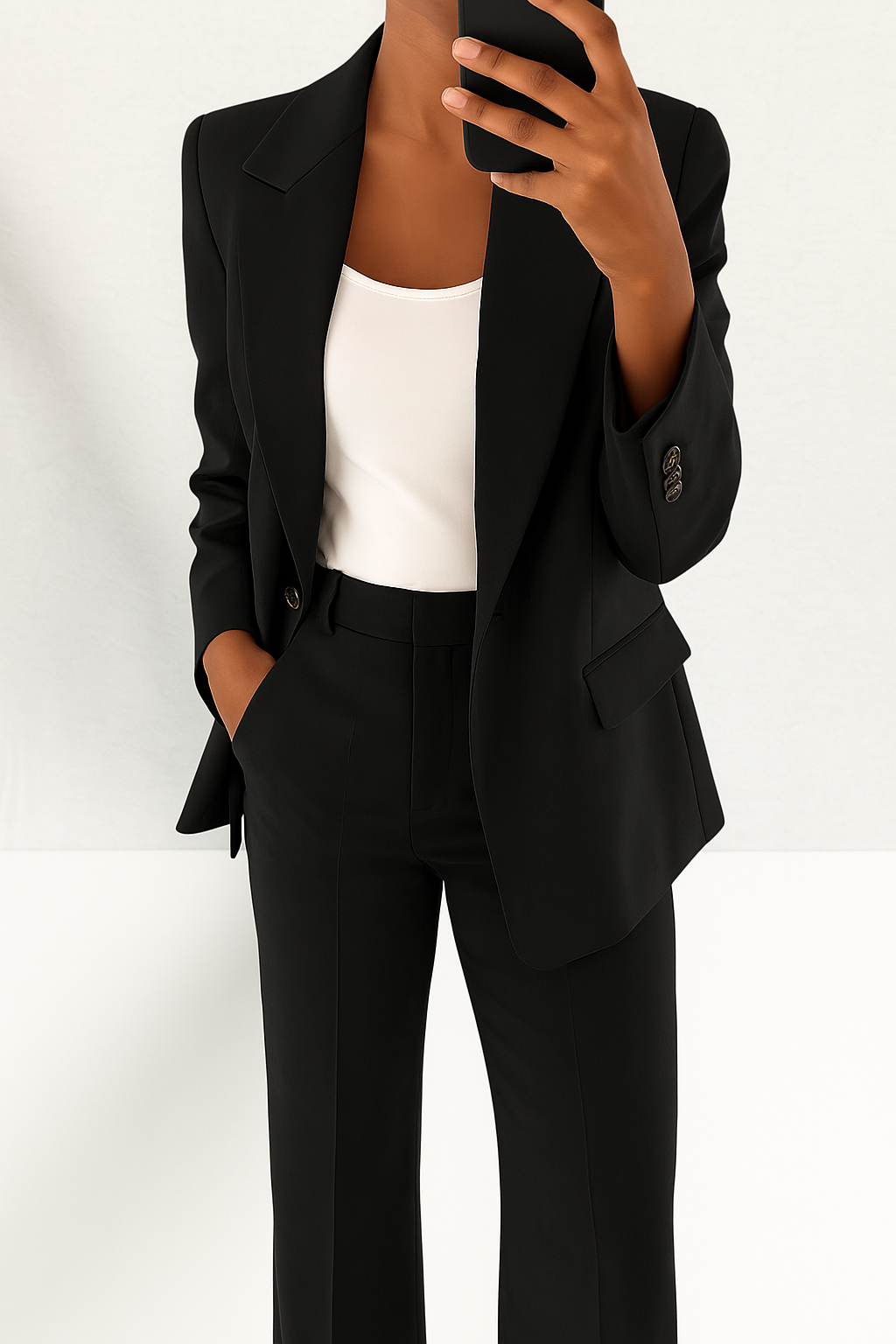 Women's tailored two-piece suit
