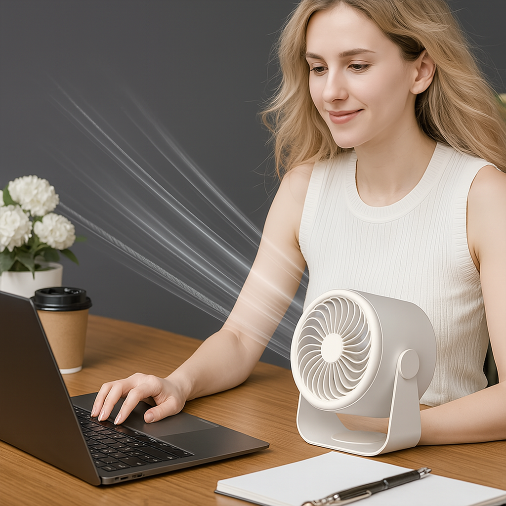 Quiet Energy-Efficient Bladeless Fan