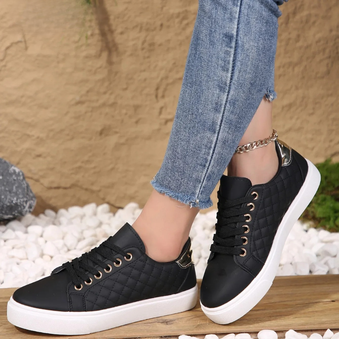Women's cushioned arch support shoes