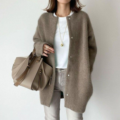 Women's Knit Cardigan – Elegant Casual Open Cardigan