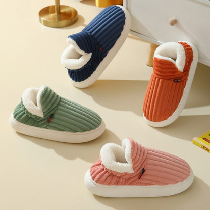 Soft Plush Slippers for Women – Cosy House Slippers with Cushioned Footbed