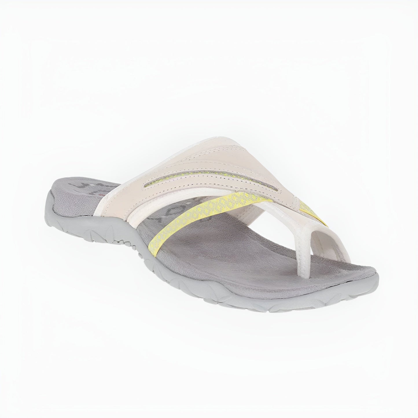 Comfortable Orthopaedic Sandals for Women, Vegan Leather Sandals with Cushioned Footbed