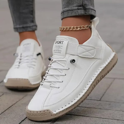 Women's cushioned comfort sneakers - front