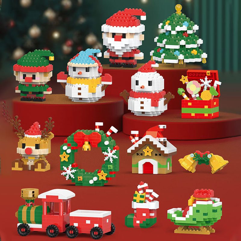 Christmas Building Blocks – Festive DIY Model Set