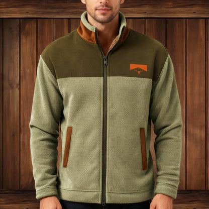 Women's 3D print casual jacket - front