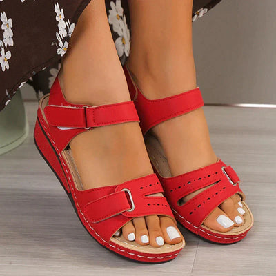 Elegant Orthopaedic Sandals for Women – Vegan Leather Comfort Sandals with Arch Support