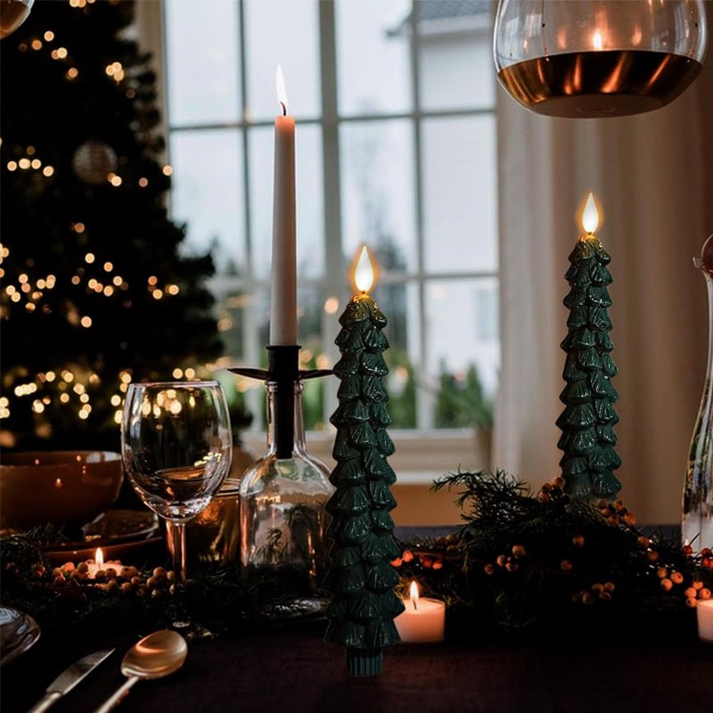 LED Christmas tree candles with remote control
