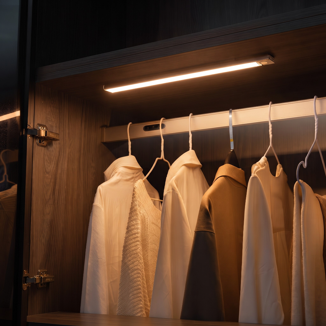 LED Under-Cabinet Light – Motion Sensor Rechargeable Magnetic Strip