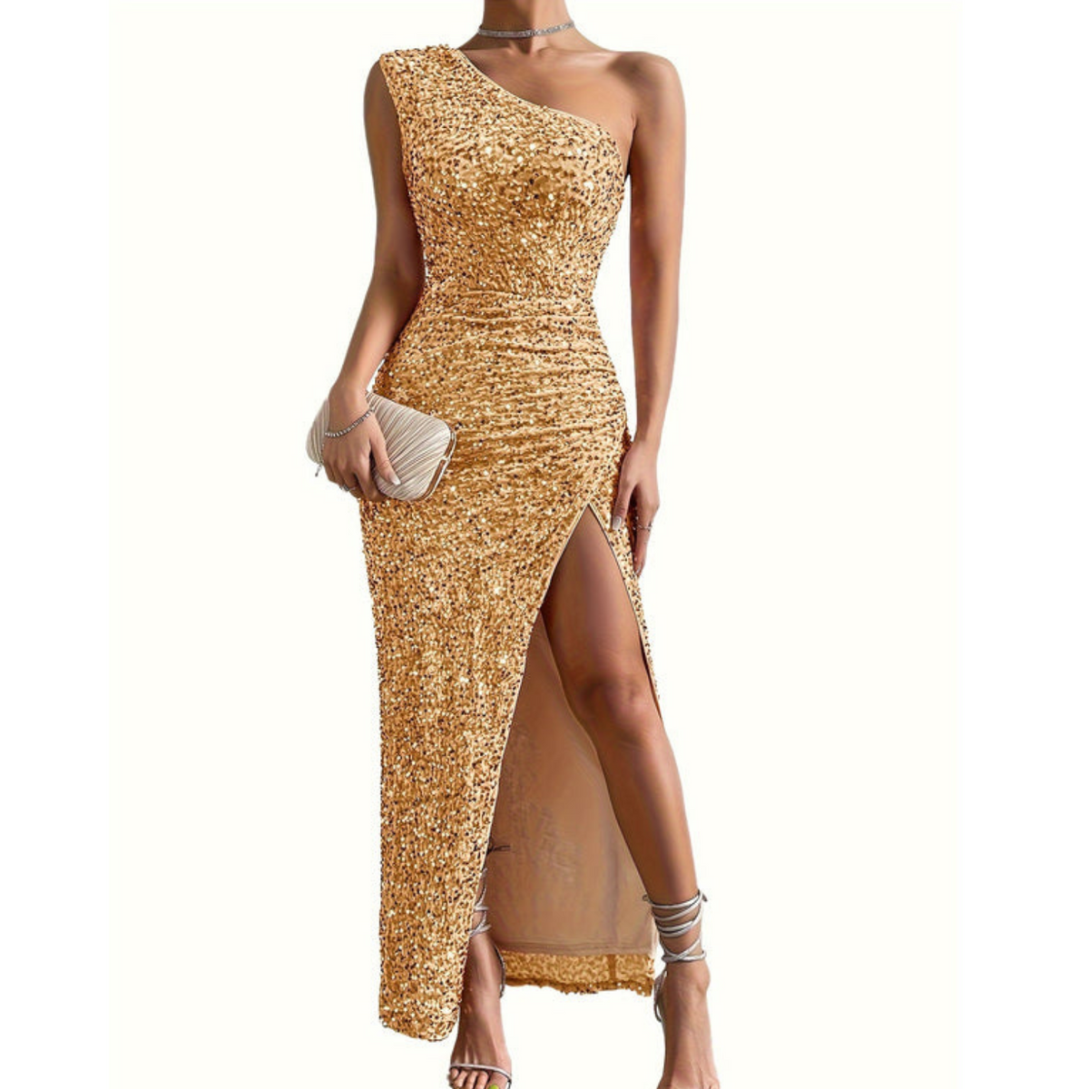 Women's Sequin Dress – Sparkly Glitter Party Dress