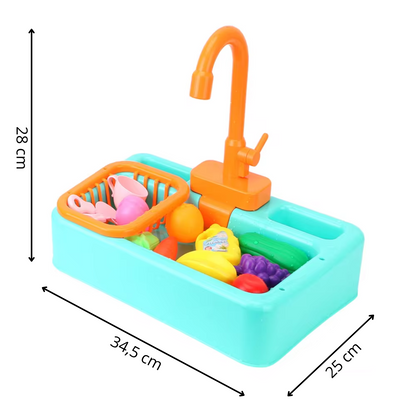 Mini chef play sink set for kids