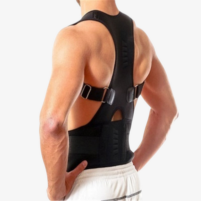 Adjustable Back Support Strap with Buckle Fastening