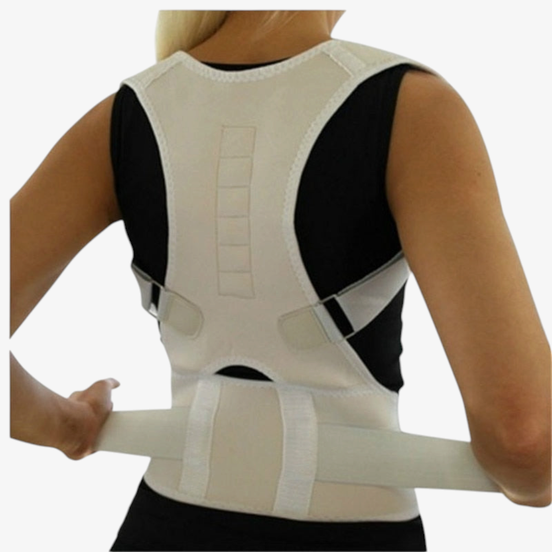 Adjustable Back Support Strap with Buckle Fastening