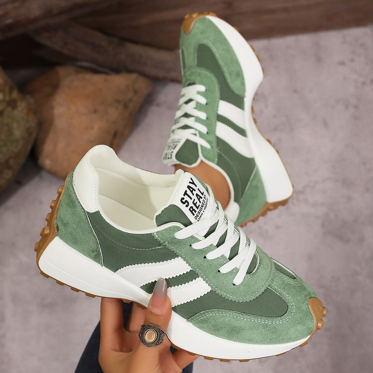 Women's Lightweight Trainers – Cushioned Comfort Sneakers