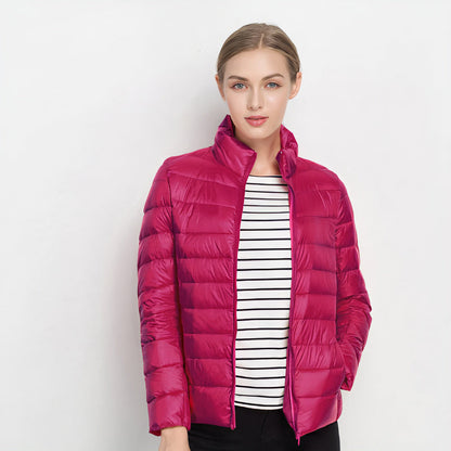 Women's warm winter puffer jacket