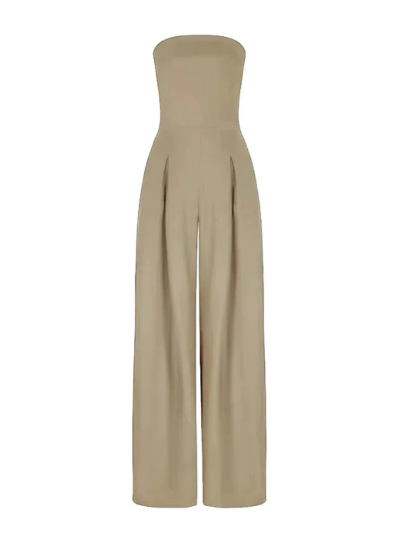 Women's elegant jumpsuit with pockets