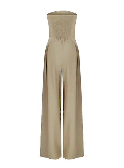 Women's summer wide-leg jumpsuit