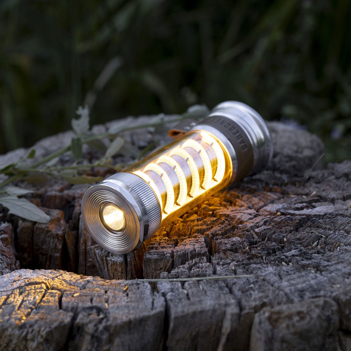 Vintage rechargeable LED camping lantern and torch