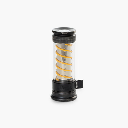 Vintage rechargeable LED camping lantern and torch