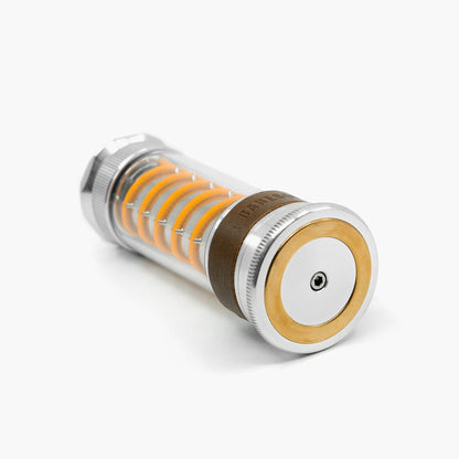 Vintage rechargeable LED camping lantern and torch