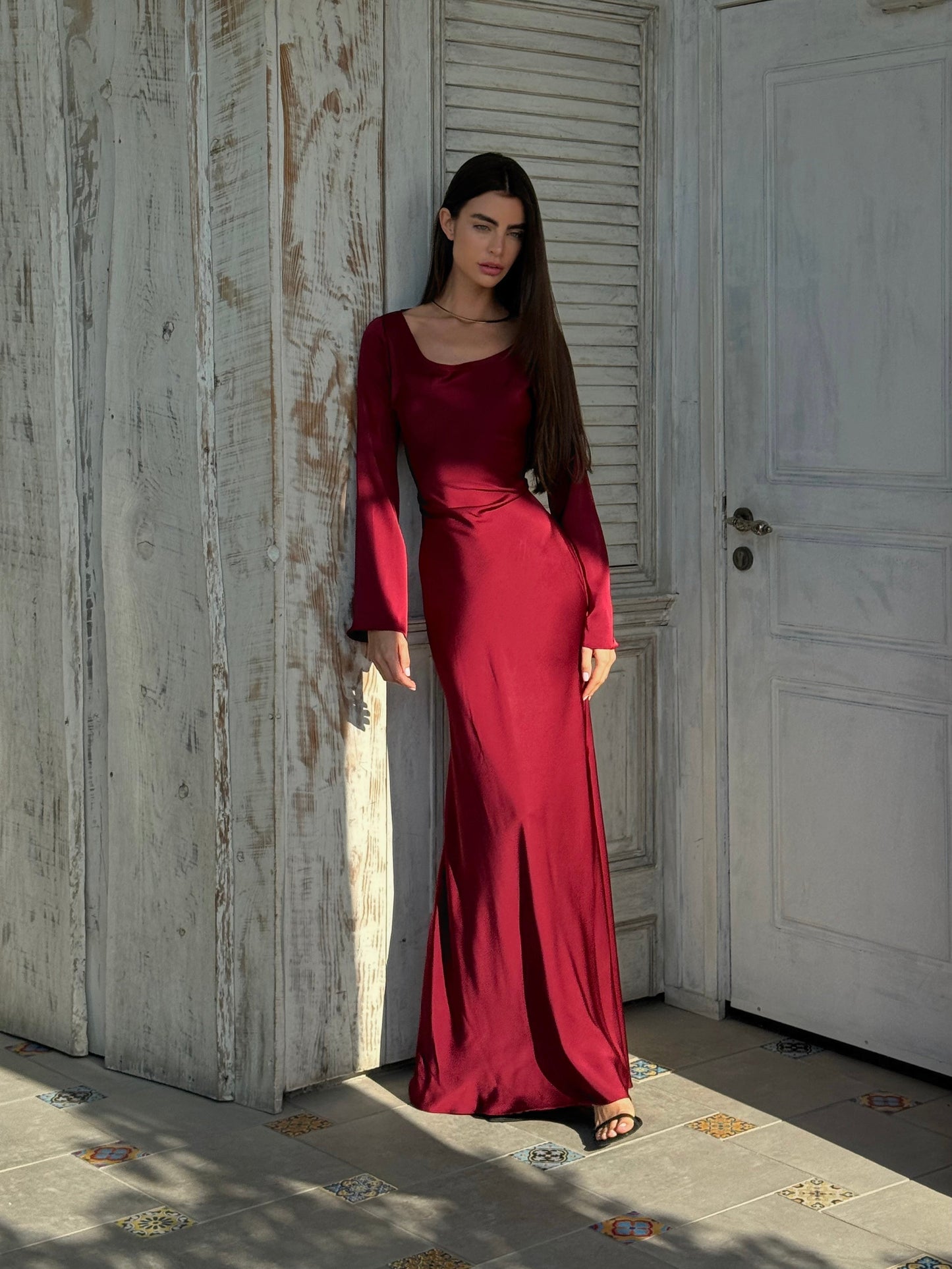 Women's evening maxi dress