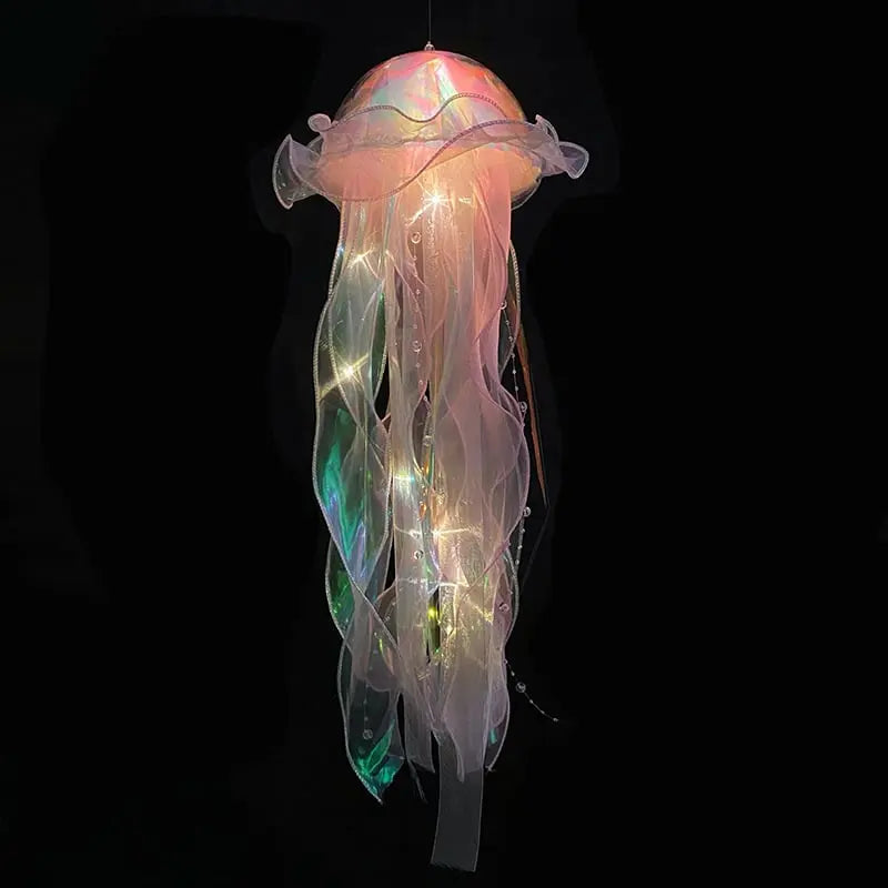 Hanging LED Jellyfish Lamp – Colourful Decorative Light