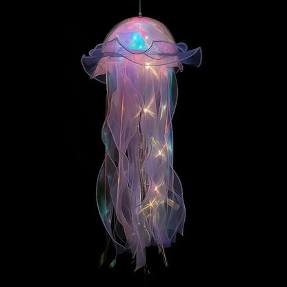 Hanging LED Jellyfish Lamp – Colourful Decorative Light