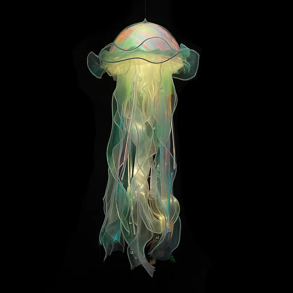 Hanging LED Jellyfish Lamp – Colourful Decorative Light