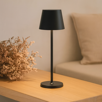 Wireless LED Table Lamp – Rechargeable Touch Dimmable Light
