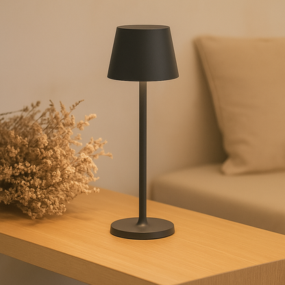 Wireless LED Table Lamp – Rechargeable Touch Dimmable Light