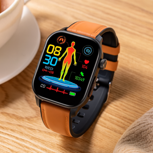 Fitness Smartwatch with ECG-Based Health Tracking