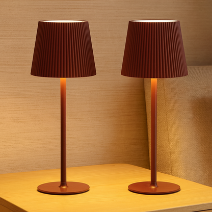 Rechargeable LED Desk & Bedside Lamp – Touch Dimmable 3-Colour Light
