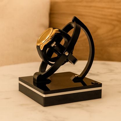 Automatic Watch Winder with Display Case for Mechanical Watches