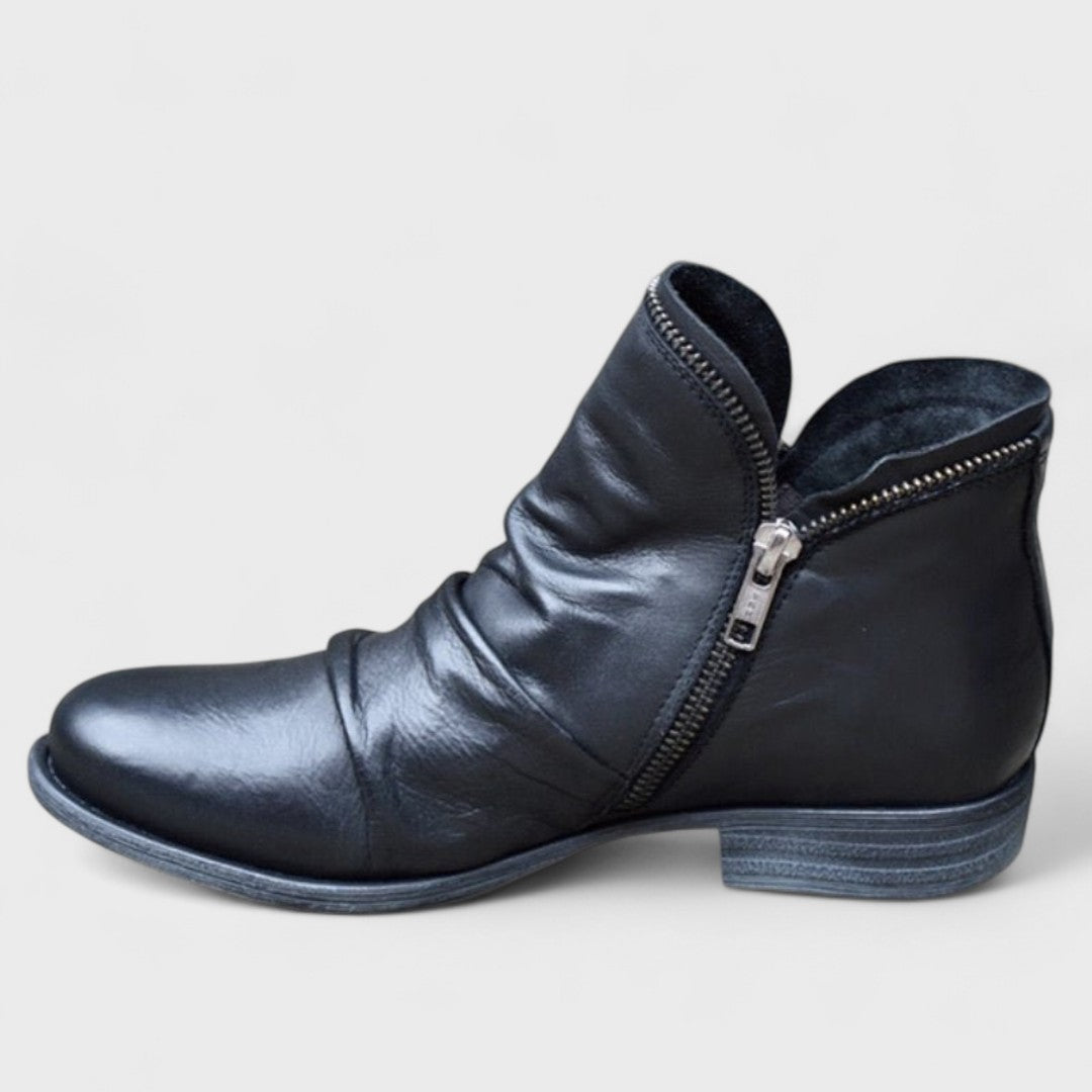 Women's heeled comfort ankle boots