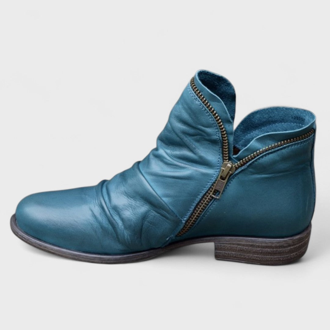 Women's heeled comfort ankle boots
