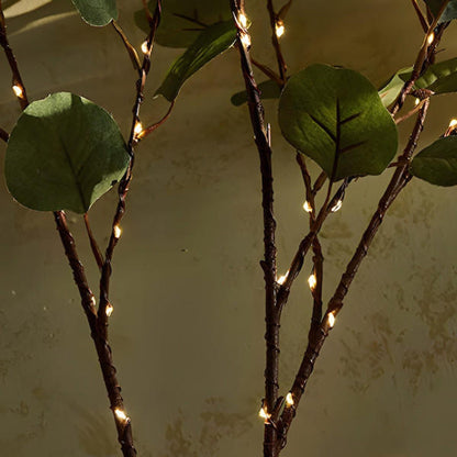 LED Flower Garland – Battery Fairy Lights with Lifelike Blooms